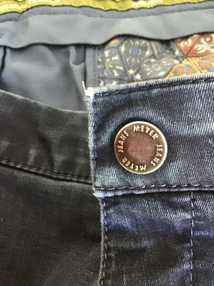 pantalon homme coton MEYER marine taille 52c / 92.Verifiez vos mesures pas de retour - photo numéro 4
