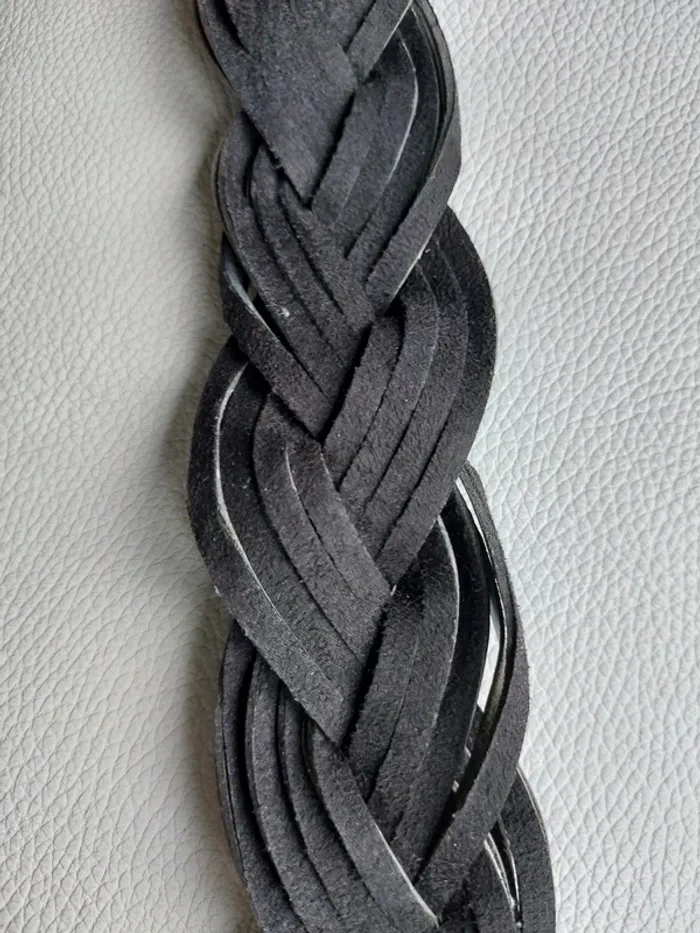 Ceinture large tressée Sinequanone taille 1 - photo numéro 5