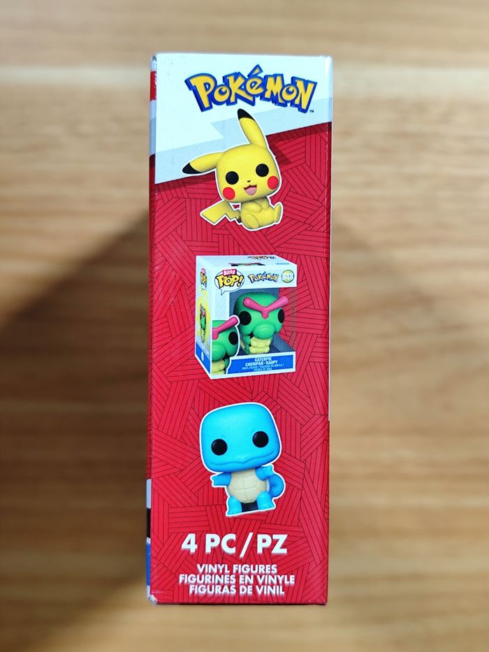 Boîte 4 Bitty Pop! - Pikachu, Aquali, Chenipan, Osselait (Pokémon) - photo numéro 8
