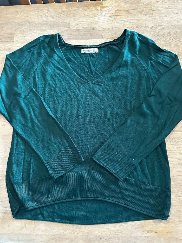 Pull vert stradivarius