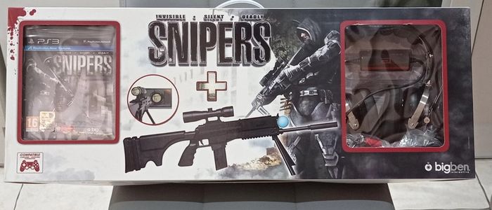 😍 Sony Playstation PS3 coffret snipers neuf - photo numéro 1