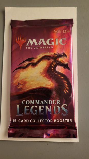 Cartes Magic Booster collector Commander Legends