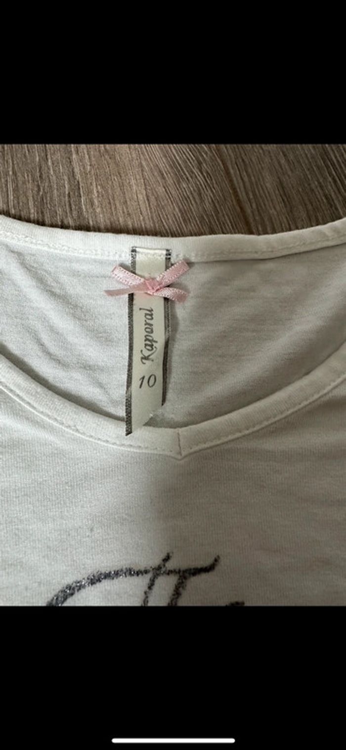 T-shirt fin ML Kaporal 10 ans - photo numéro 3