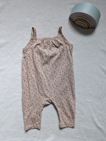 Combinaison longue à bretelles