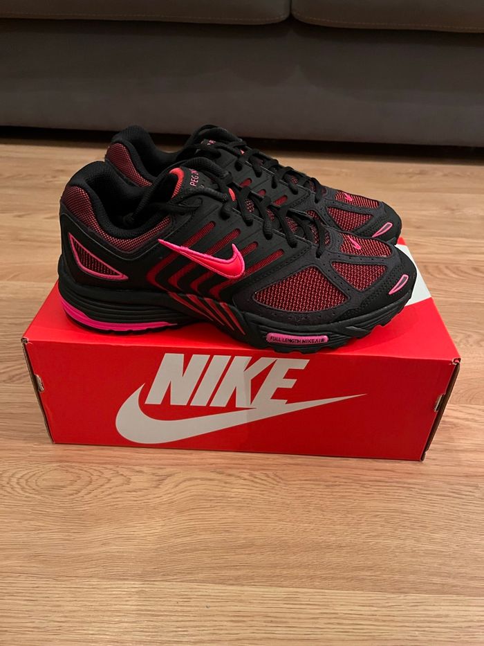 Nike Air Pegasus 2k5 Black Fire Red Noir rouge - photo numéro 4