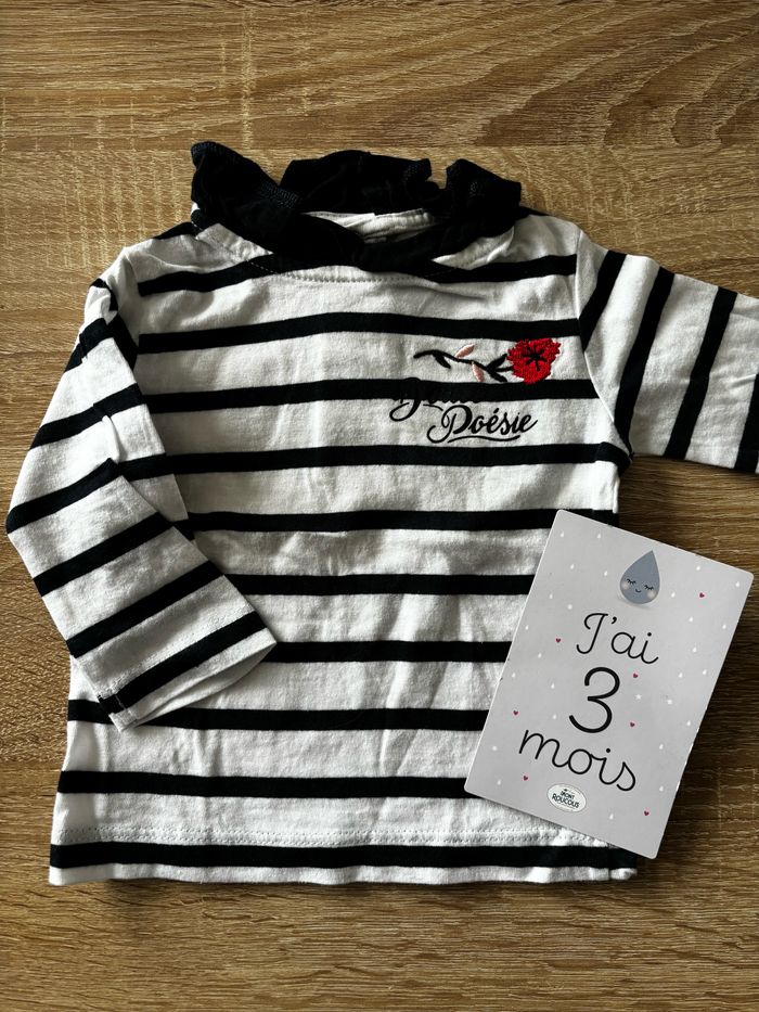 Tee shirt marinière INFLUX t.3m