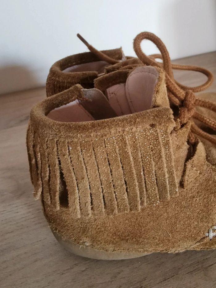 Chaussures Vertbaudet daim - photo numéro 3