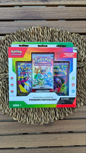 Coffret Pokémon collection illustration premiers first partenaires serie 1 