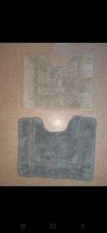2 tapis contour wc