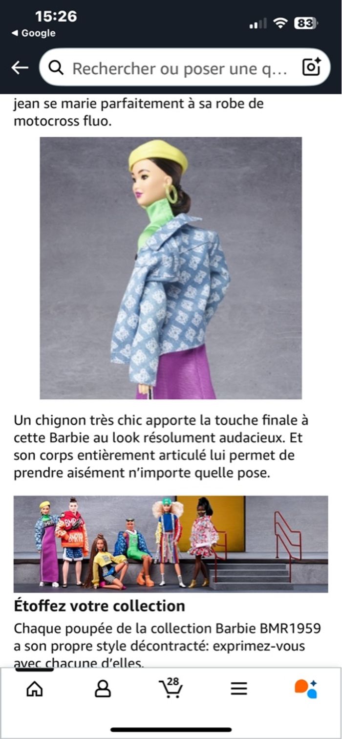 Barbie collection BMR1959 - photo numéro 4
