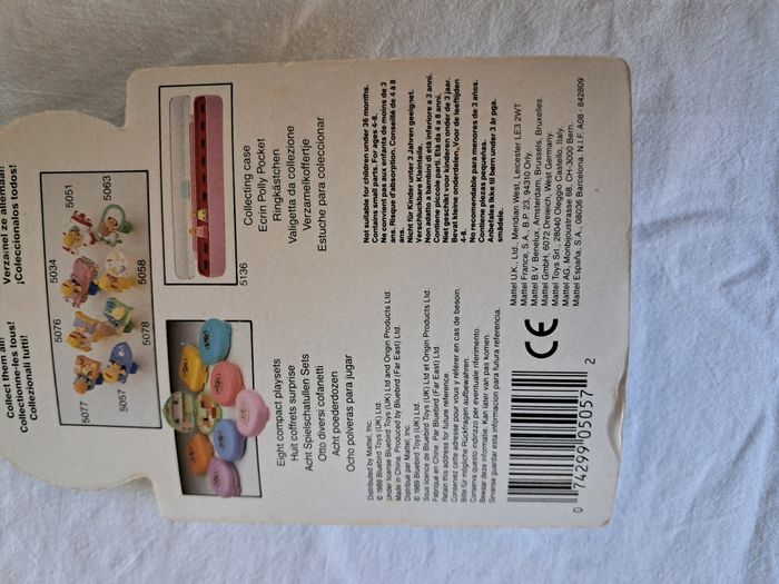 Bague polly pocket blubird polly en bateau mattel 1989 neuf - photo numéro 7