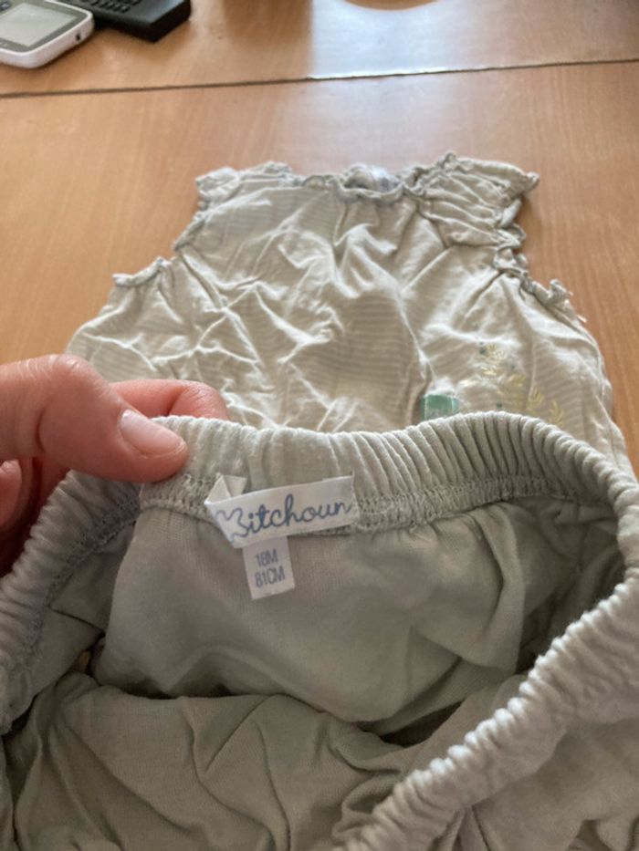Ensemble 2pieces de marque kimbaloo taille 18mois - photo numéro 5