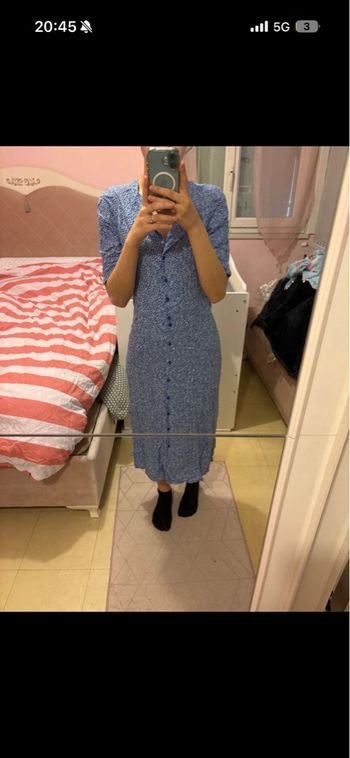 Robe bleu 