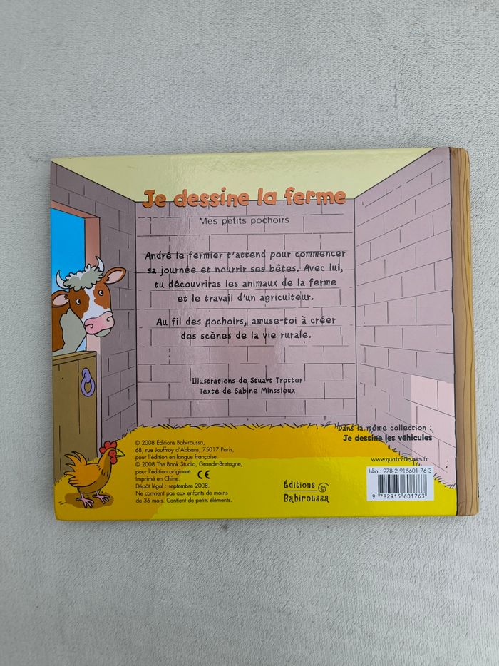 Livre Je dessine la ferme - photo numéro 3