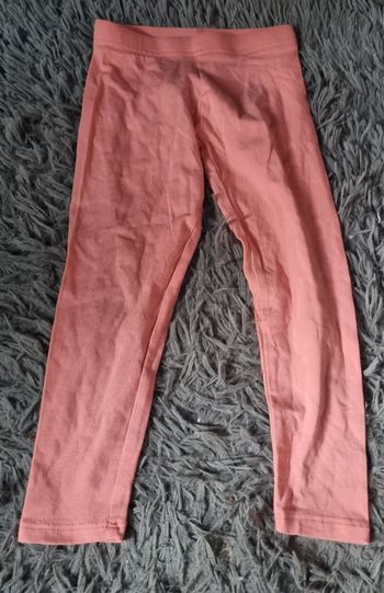 Legging rose 4ans