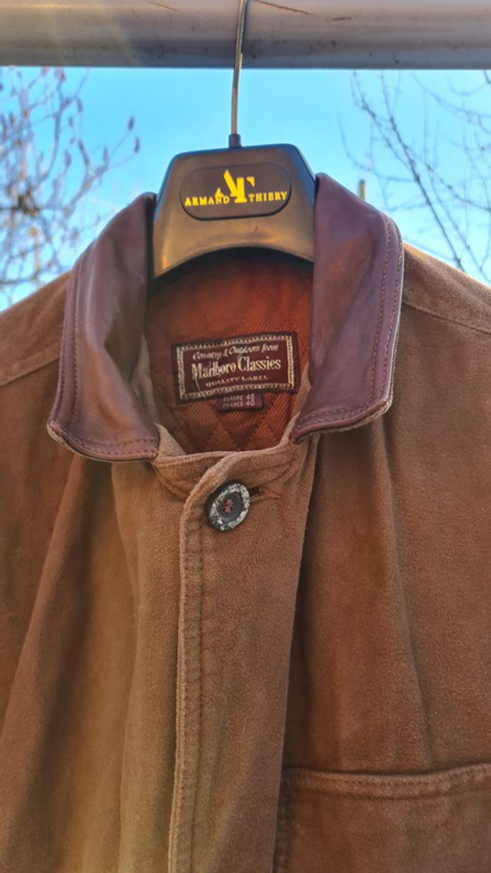 Véritable veste Marlboro Classics Vintage T 40 FR T 48 EU - photo numéro 2