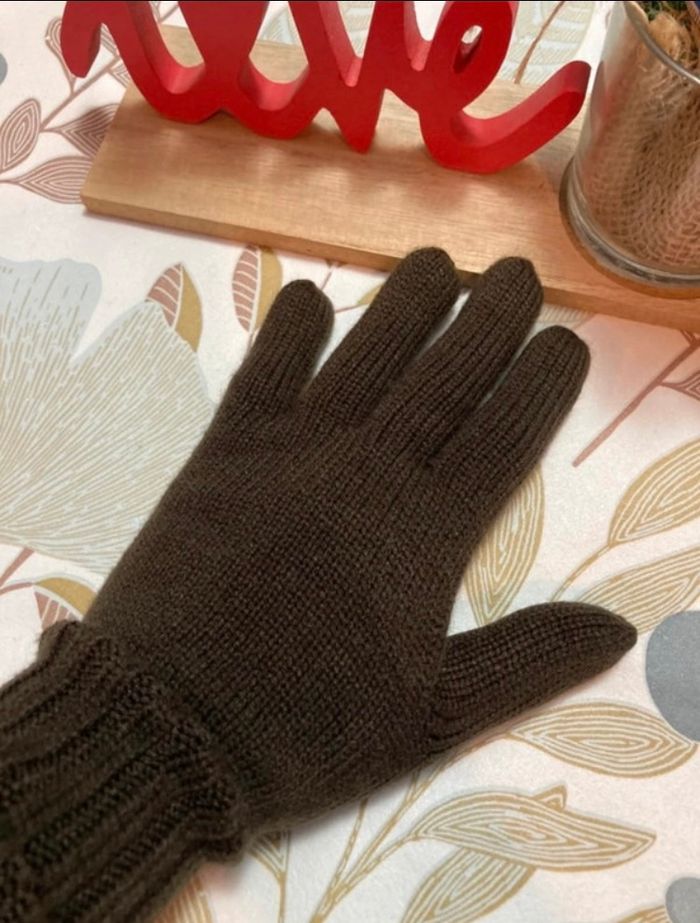 Gants marrons - Taille Unique - photo numéro 7