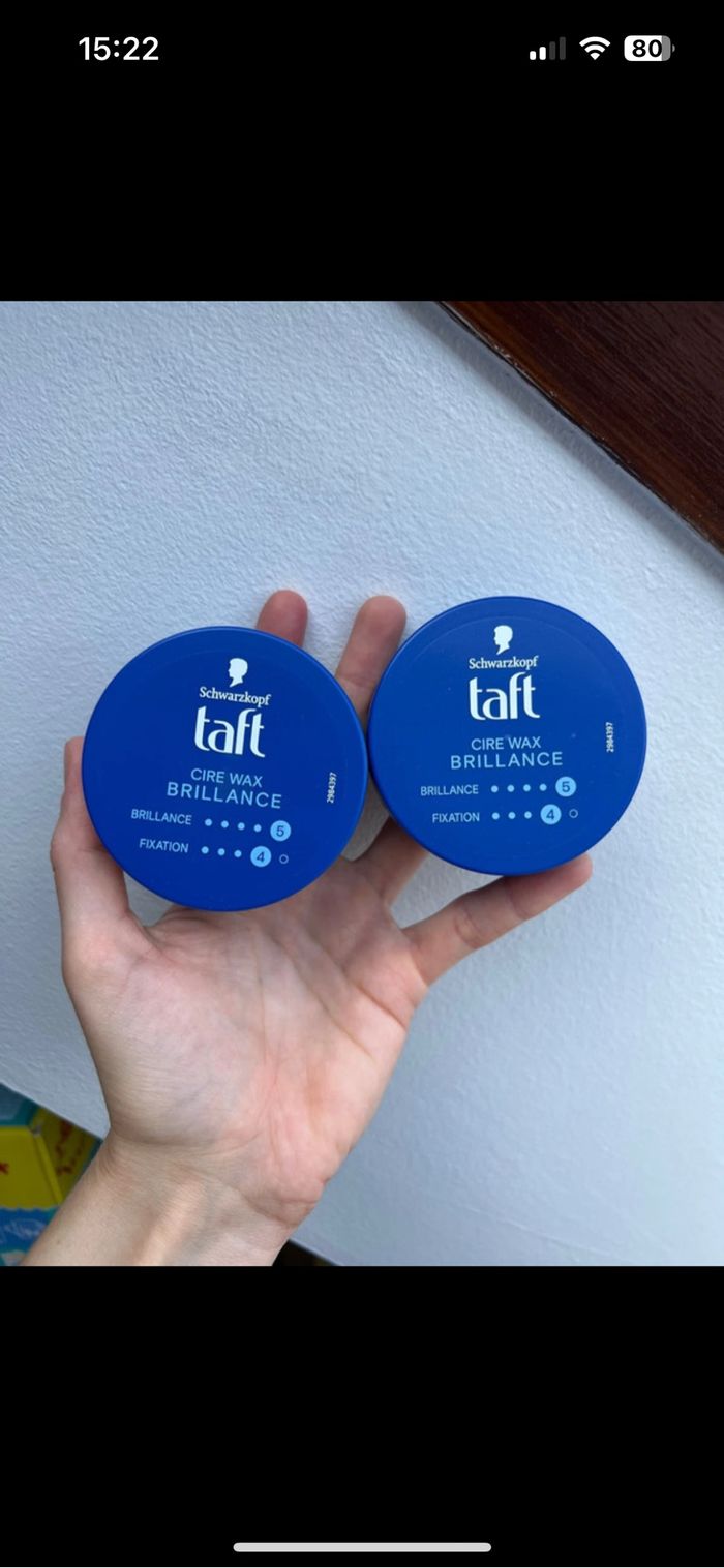 Cire coiffante schwarzkopf taft cire wax brillance effet glossy 75mL Neuf