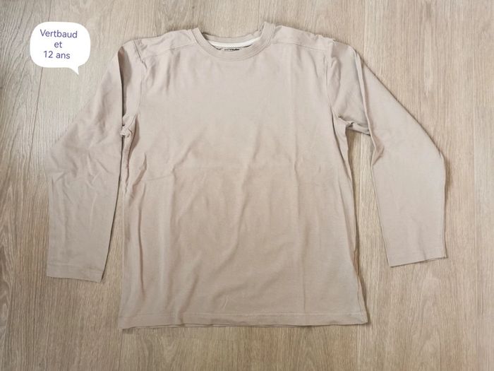 Tee-shirt manches longues vertbaudet 12 ans