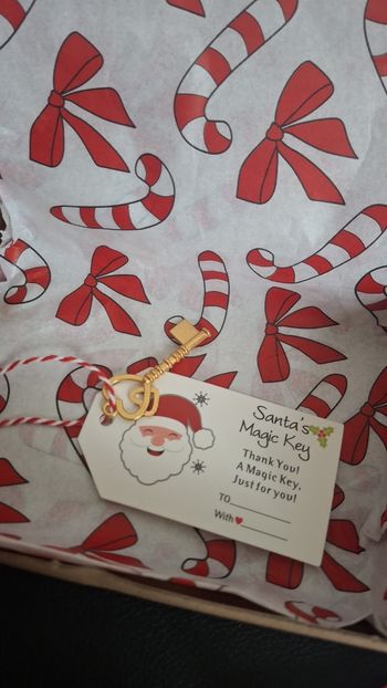 Clé magique du Père Noël