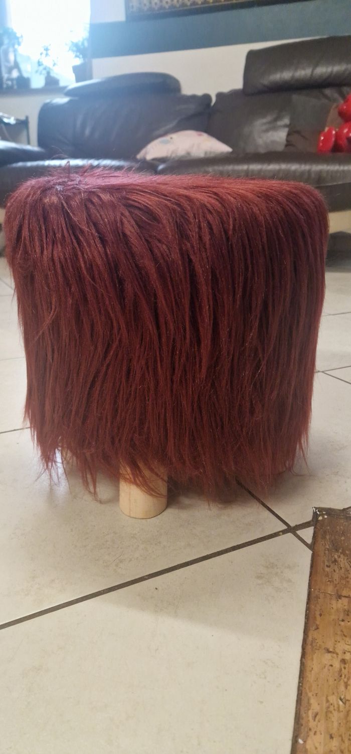Tabouret pouf coffre chic