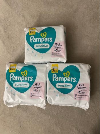 Lingettes Pampers Sensitive