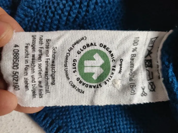 Gilet bébé Impidimpi bleu a capuche taille 6/9 mois - photo numéro 4