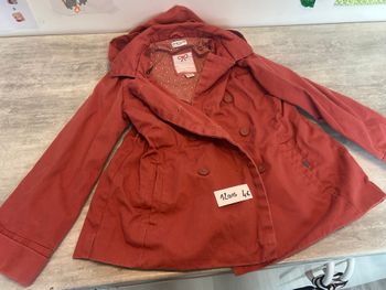 manteau fille cyrillus 12 ans très bon état