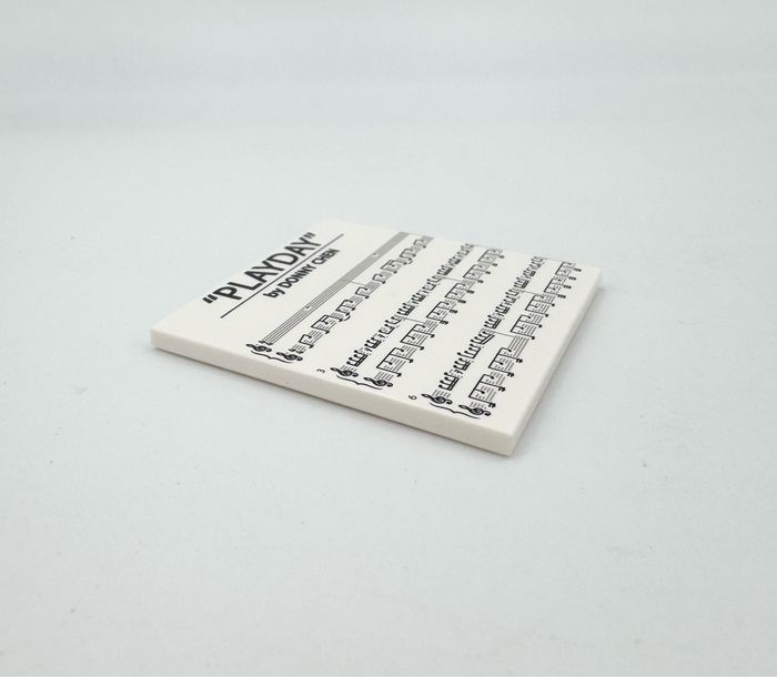 Lego Accessoires Musique : plaque 6x6 tenons Playday - NEUF - photo numéro 4