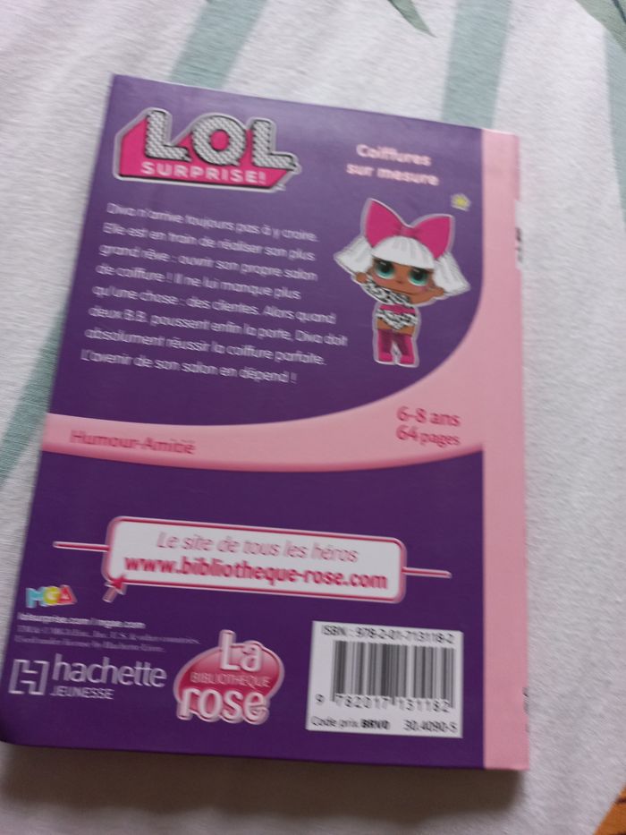 Livre bibliotheque rose L.O.L. surprise lol 6/8 ans tome 14 - photo numéro 2