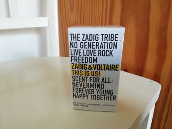 Eau de toilette zadig et voltaire