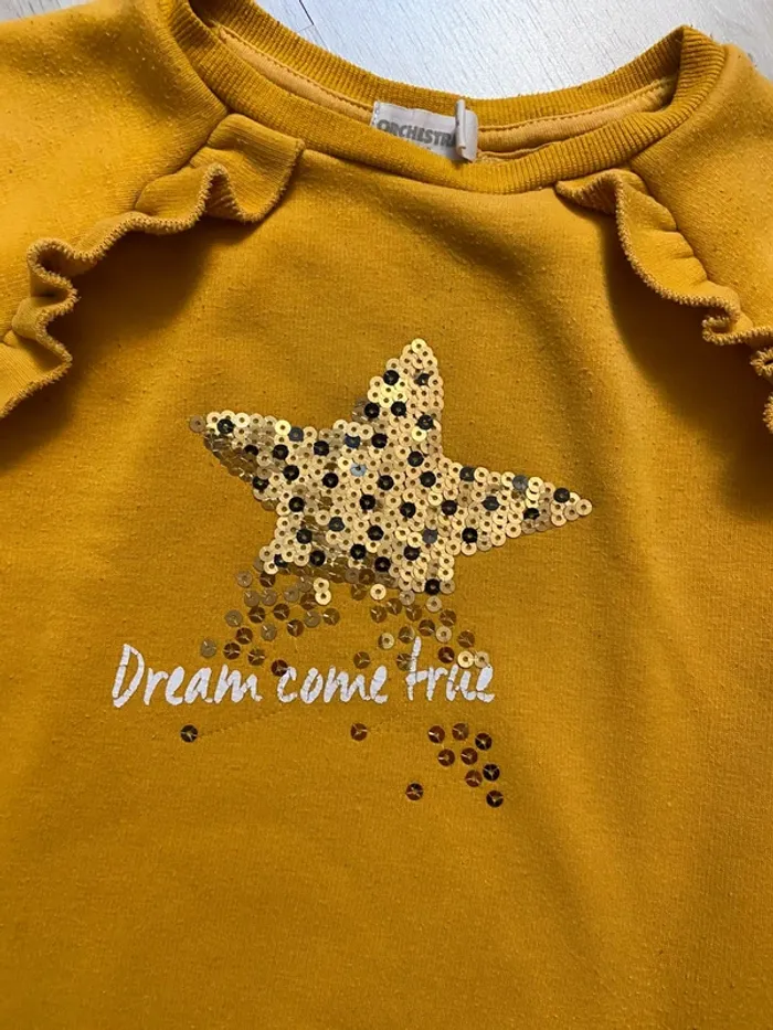 Pull chaud molletonné à sequins Orchestra Taille 4 ans - photo numéro 3