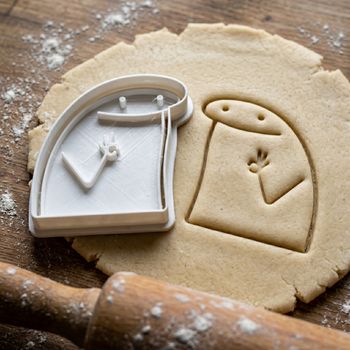 Emporte-pièce Flork Mème Signe OK pour Biscuit Sablé et Pâtisserie