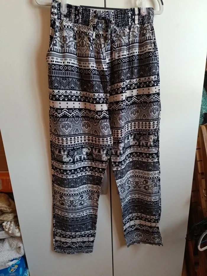 Pantalon fluide coton xxl