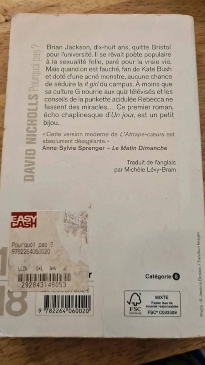 Lot 2 livres format poches - photo numéro 7