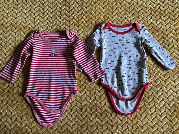 Lot de 2 bodies Sergent Major bébé garçon 12 mois