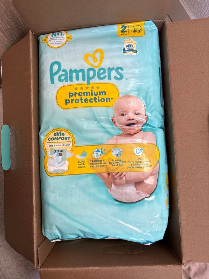 Couche Pampers T2x2