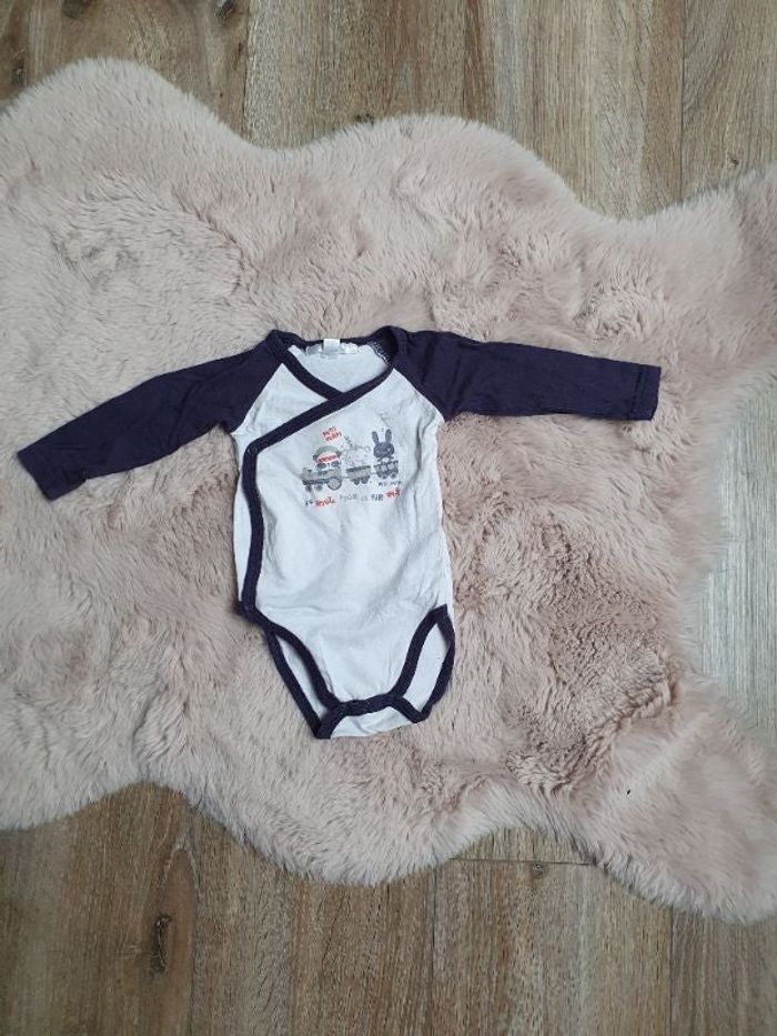 Body garçon manches longues