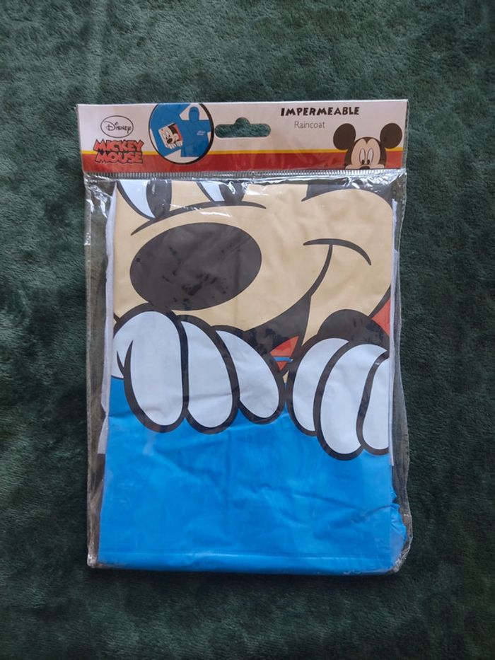 Imperméable enfant Disney 6 ans Mickey Mouse Neuf - photo numéro 2