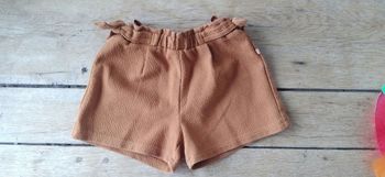 Short gaufré camel 3 ans 