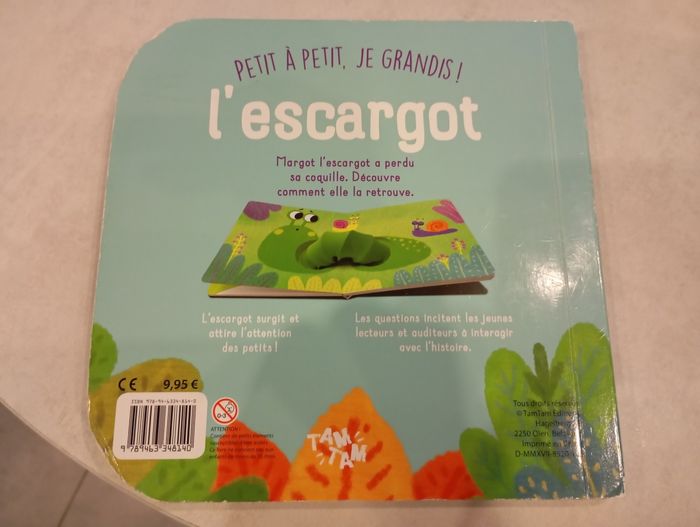 Livre lescargot - photo numéro 3