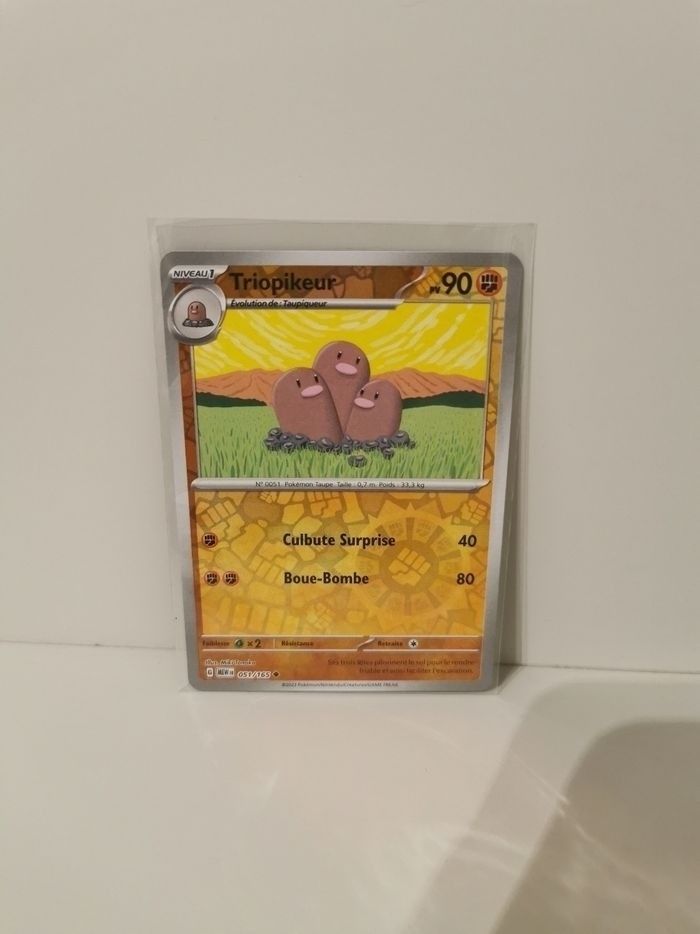 Carte Pokémon Triopikeur 051/165 - photo numéro 3