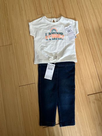 Ensemble jean + t-shirt