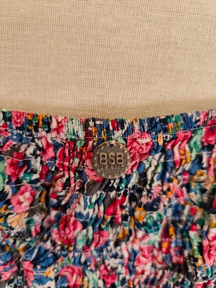 Robe imprimée fleurie Taille L BSB Jeans - photo numéro 9