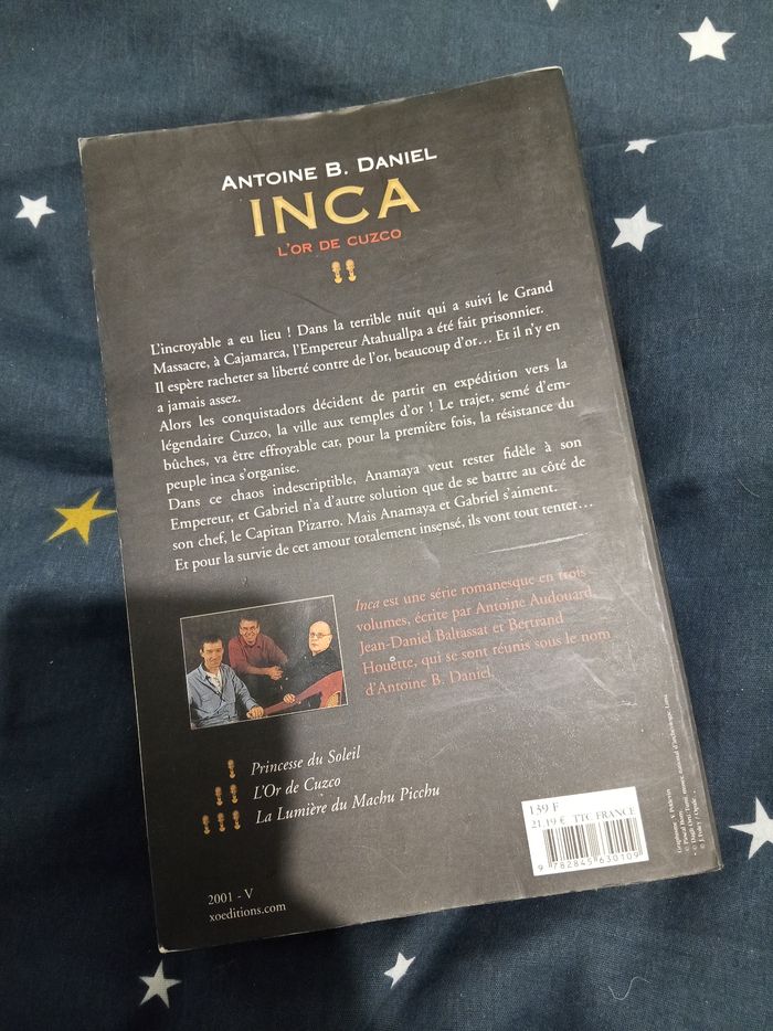 Livre (105) 📚 INCA - L'or de cuzco - photo numéro 2