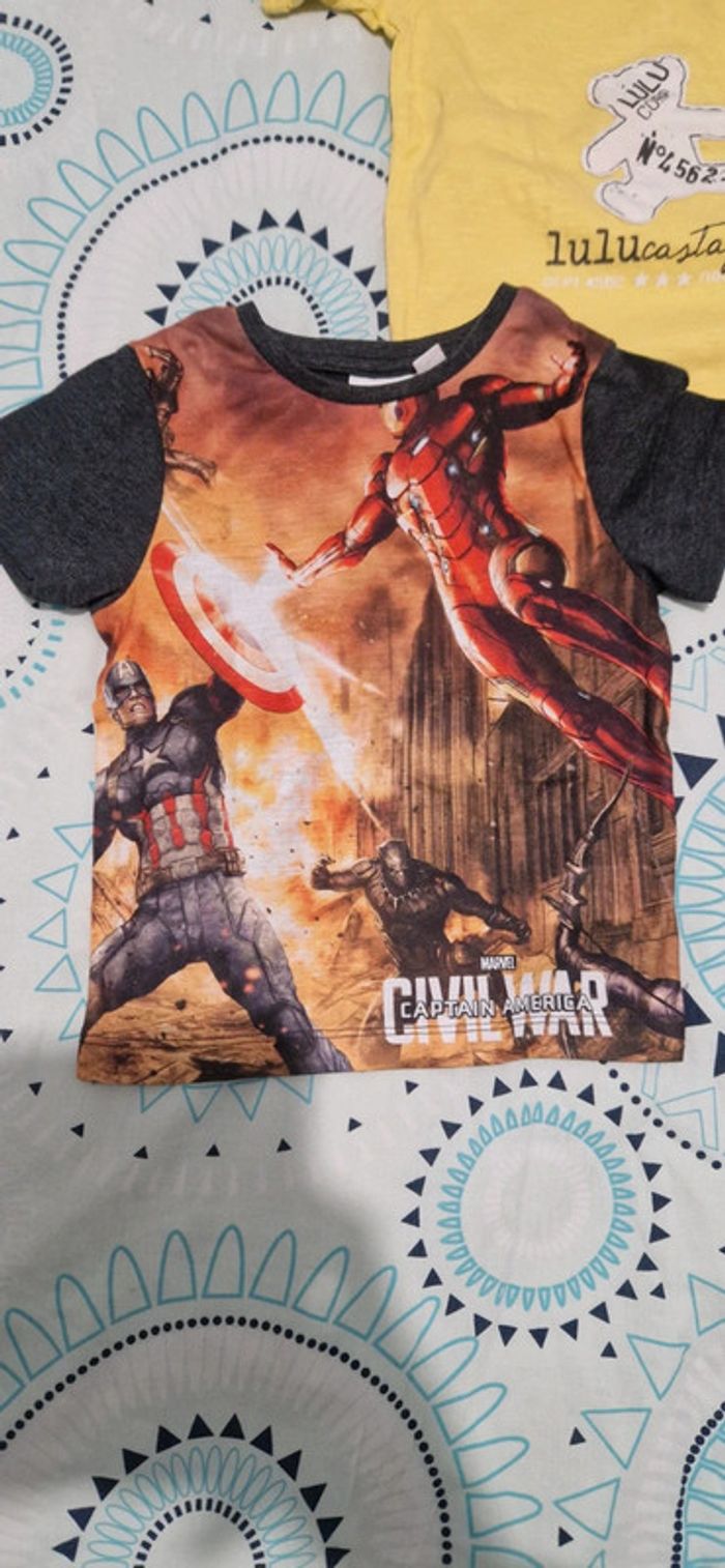 Lot de 3 t-shirts - 3 ans - photo numéro 2