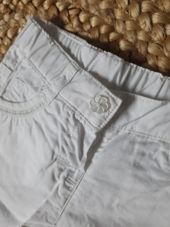 Pantalon blanc chicco 6 mois neuf - photo numéro 4
