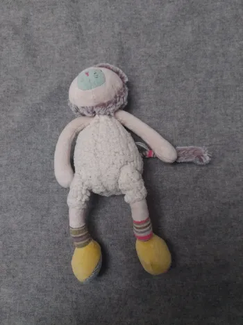 Moulin Roty - doudou peluche pantin chat Les Pachats