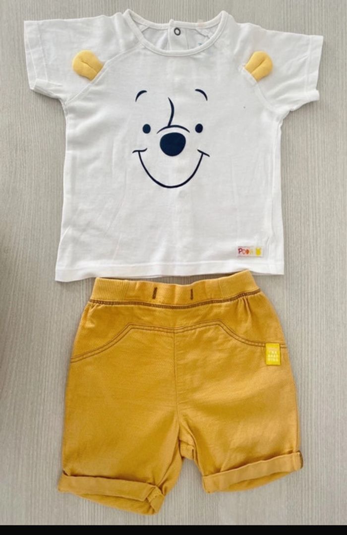 Ensemble NEUF printemps été Winnie l’ourson Disney 9 mois