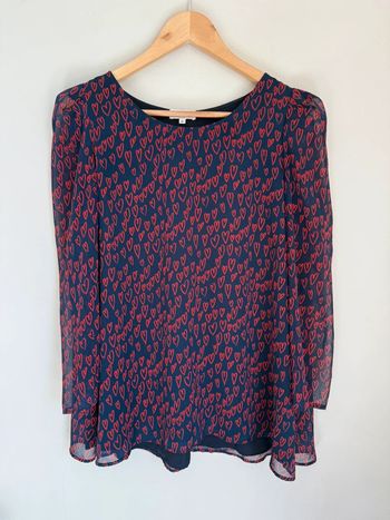 Blouse Claudie Pierlot cœur